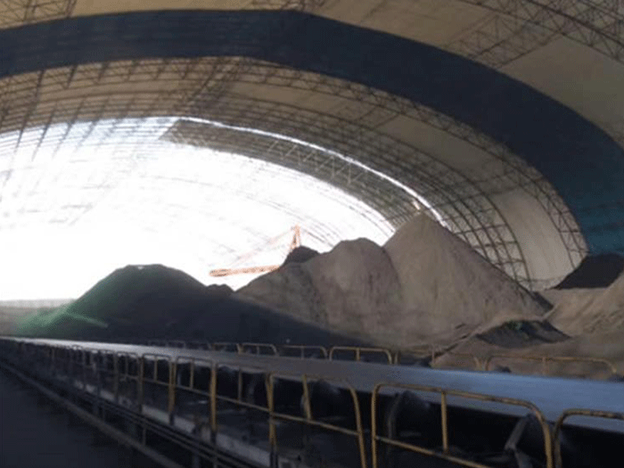 乐陵煤棚料仓网架